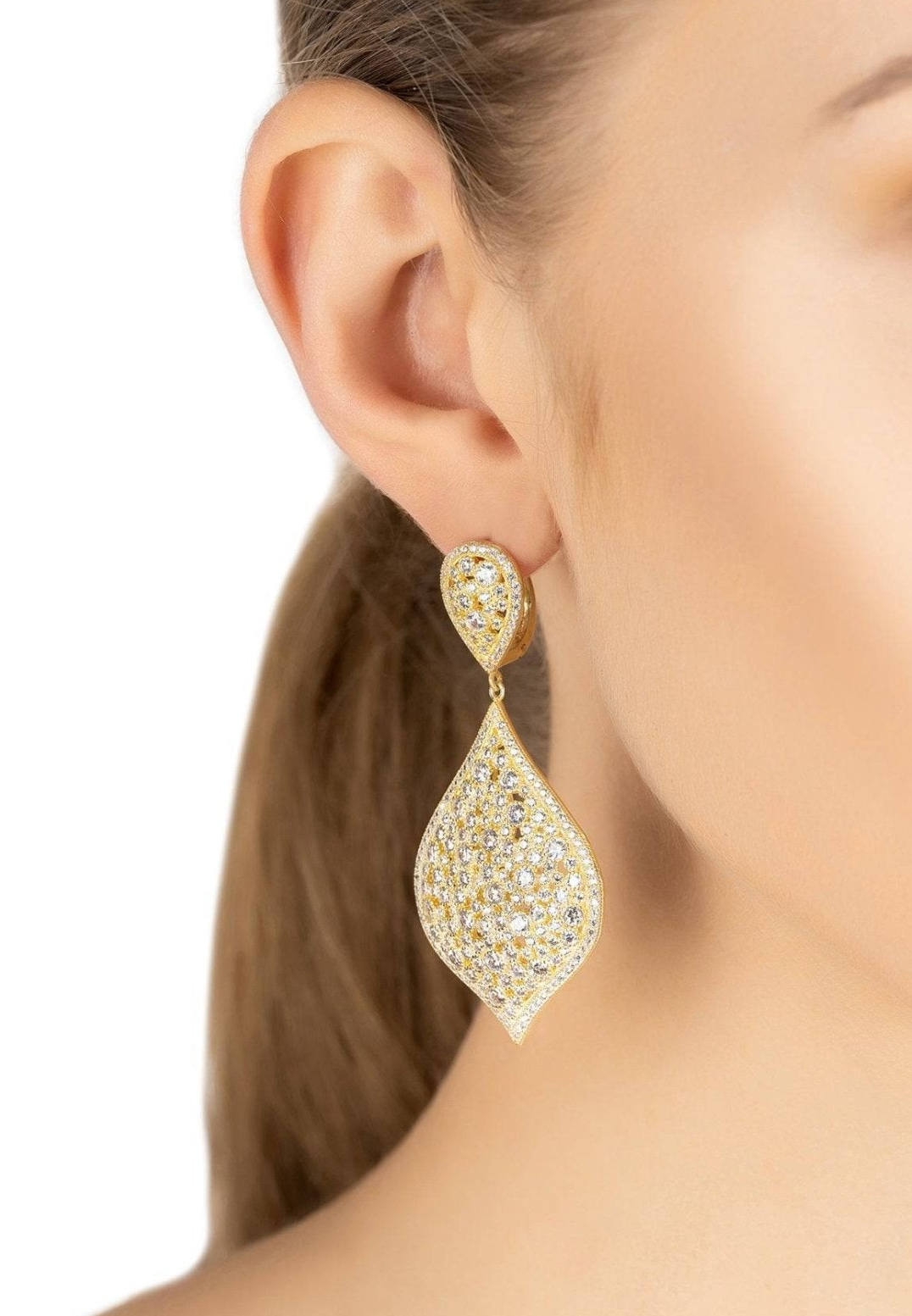 Arabian Nights Earrings Gold