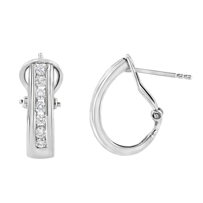 Huggy Hoop Lab Grown Diamond Earrings