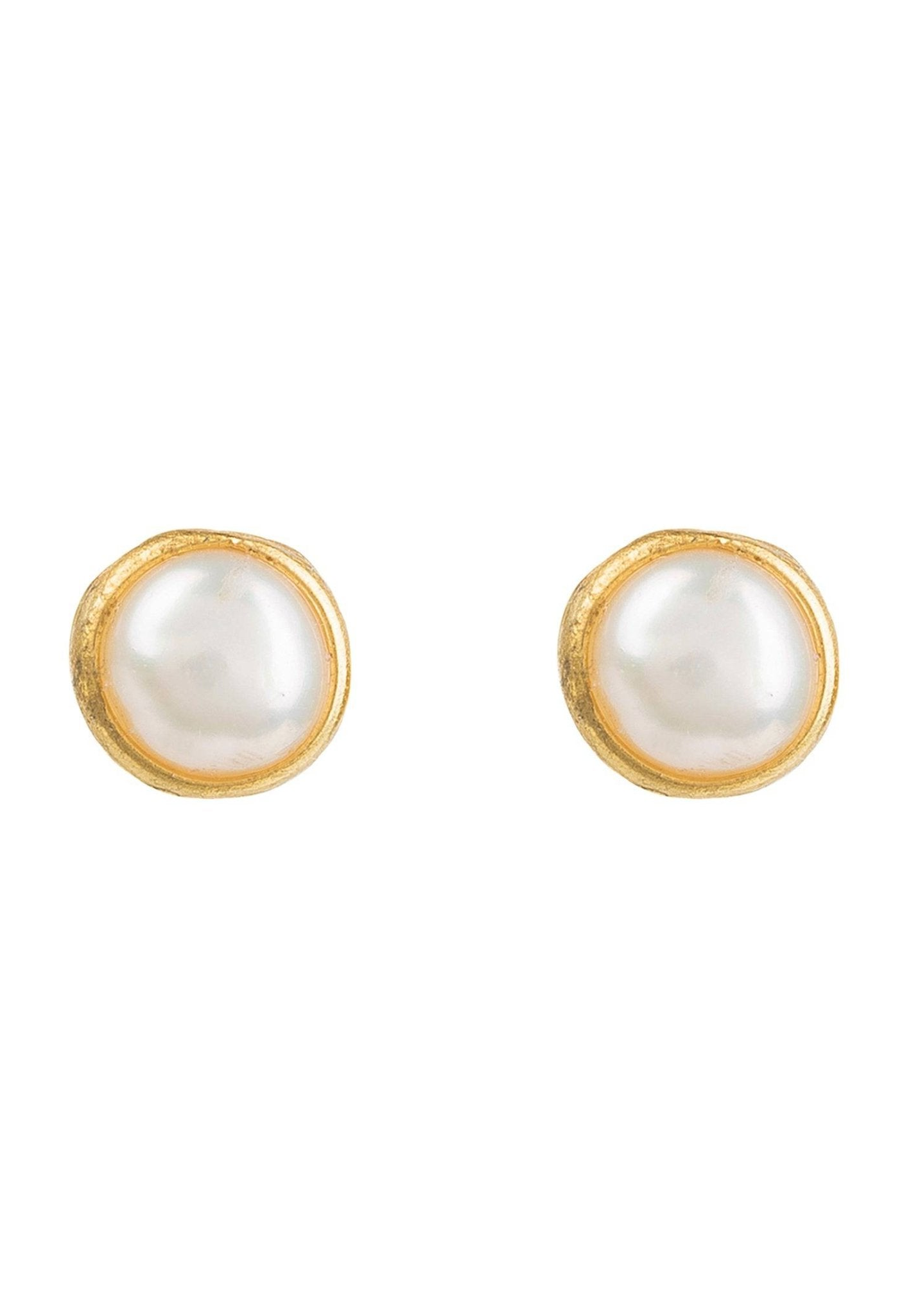 Petite Pearl Stud Earrings