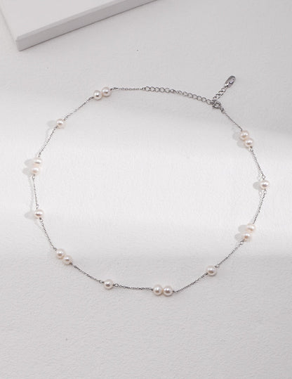 Dainty Freshwater Pearl Choker