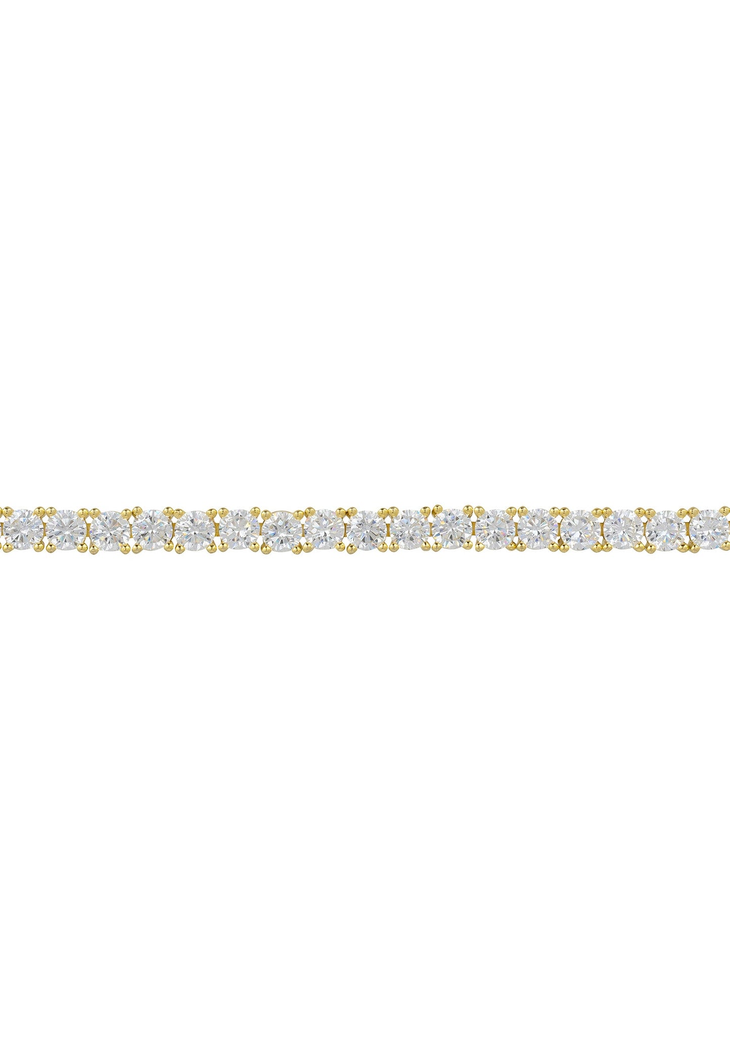 Diamond Tennis Bracelet Gold