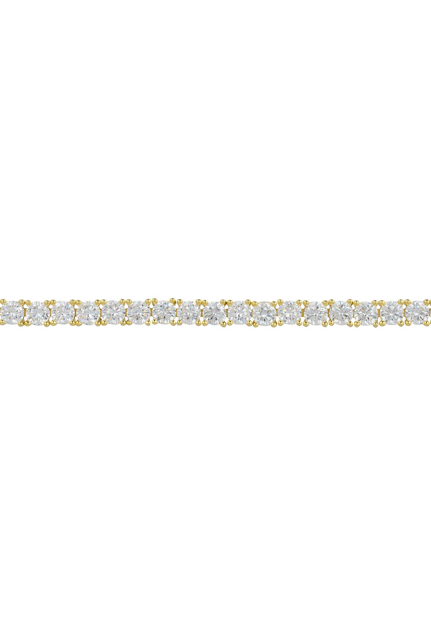 Diamond Tennis Bracelet Gold