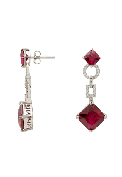 Noor Ruby Drop Earrings