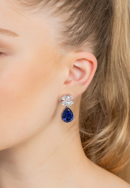 Tanzanite Teardrop Earrings