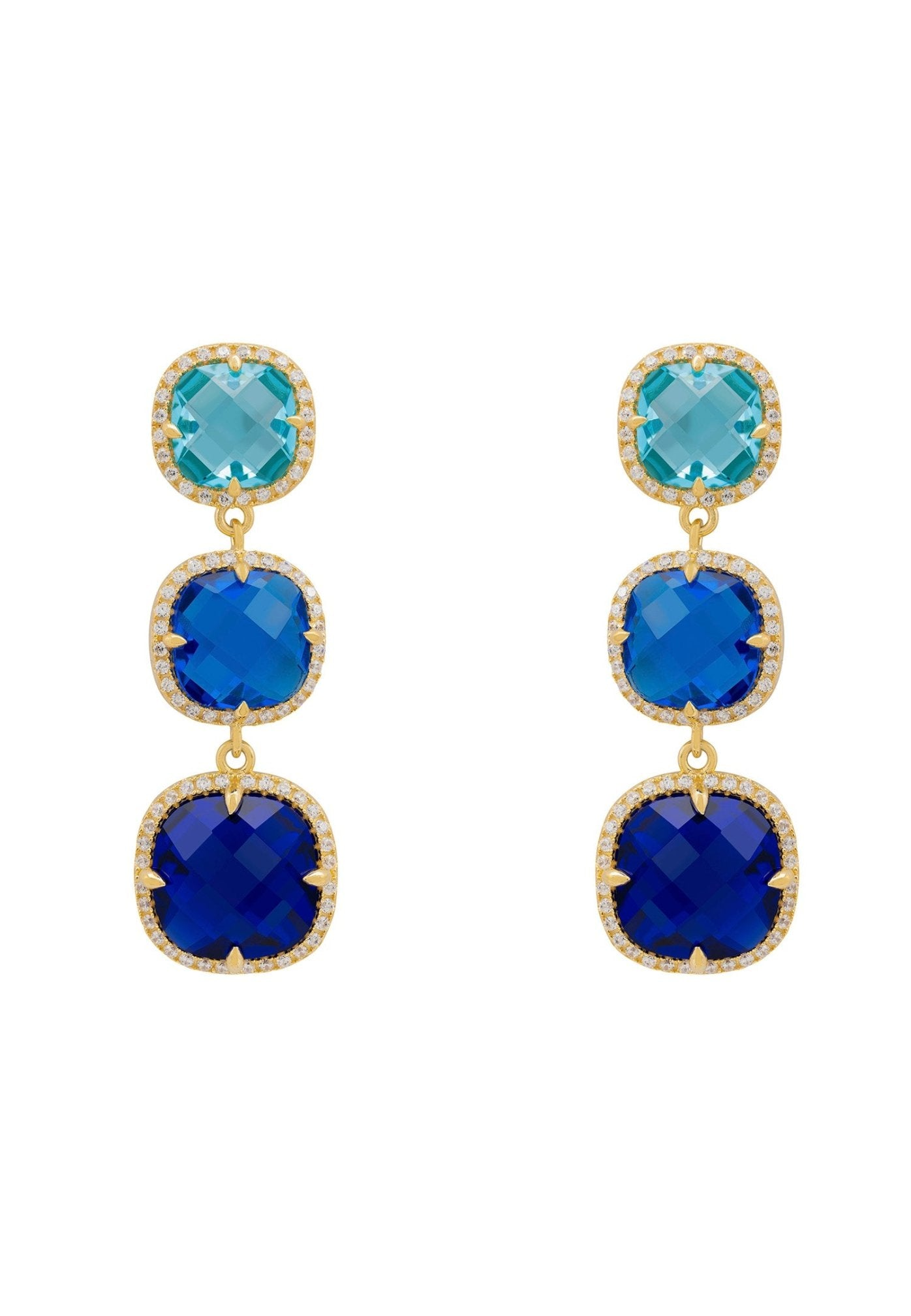 Knightsbridge Blue Topaz Drops