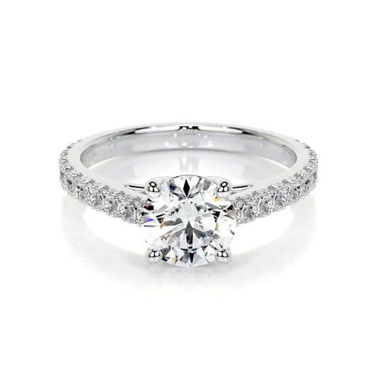 Round Brilliant Lab Grown Diamond Engagement Ring