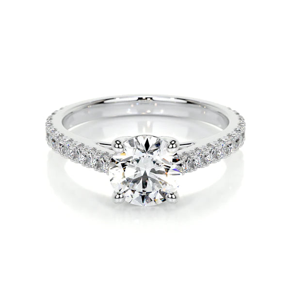 Round Brilliant Lab Grown Diamond Engagement Ring