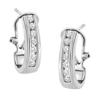 Huggy Hoop Lab Grown Diamond Earrings