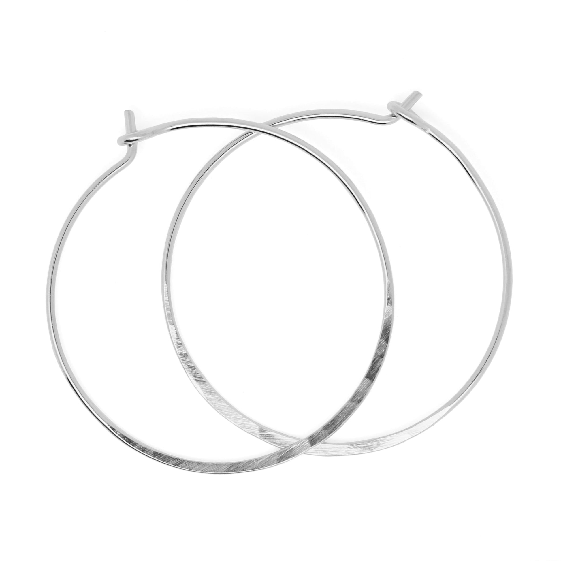 Ritu Hoops - Sterling Silver Everyday Hoops | Silver