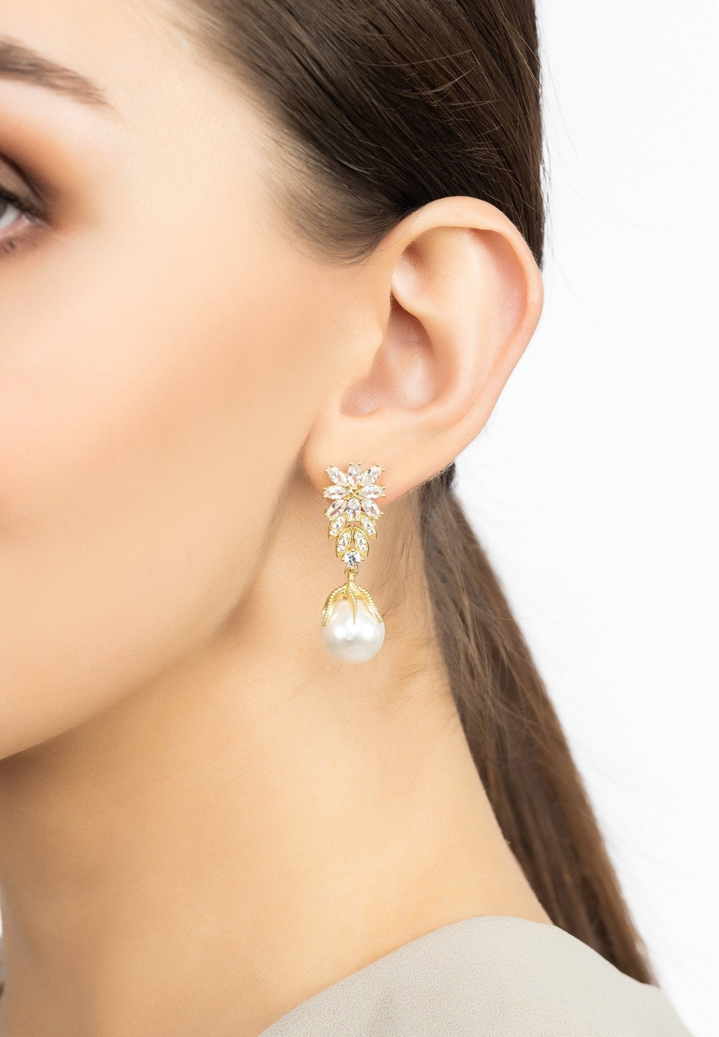 Primrose Baroque Pearl Earrings