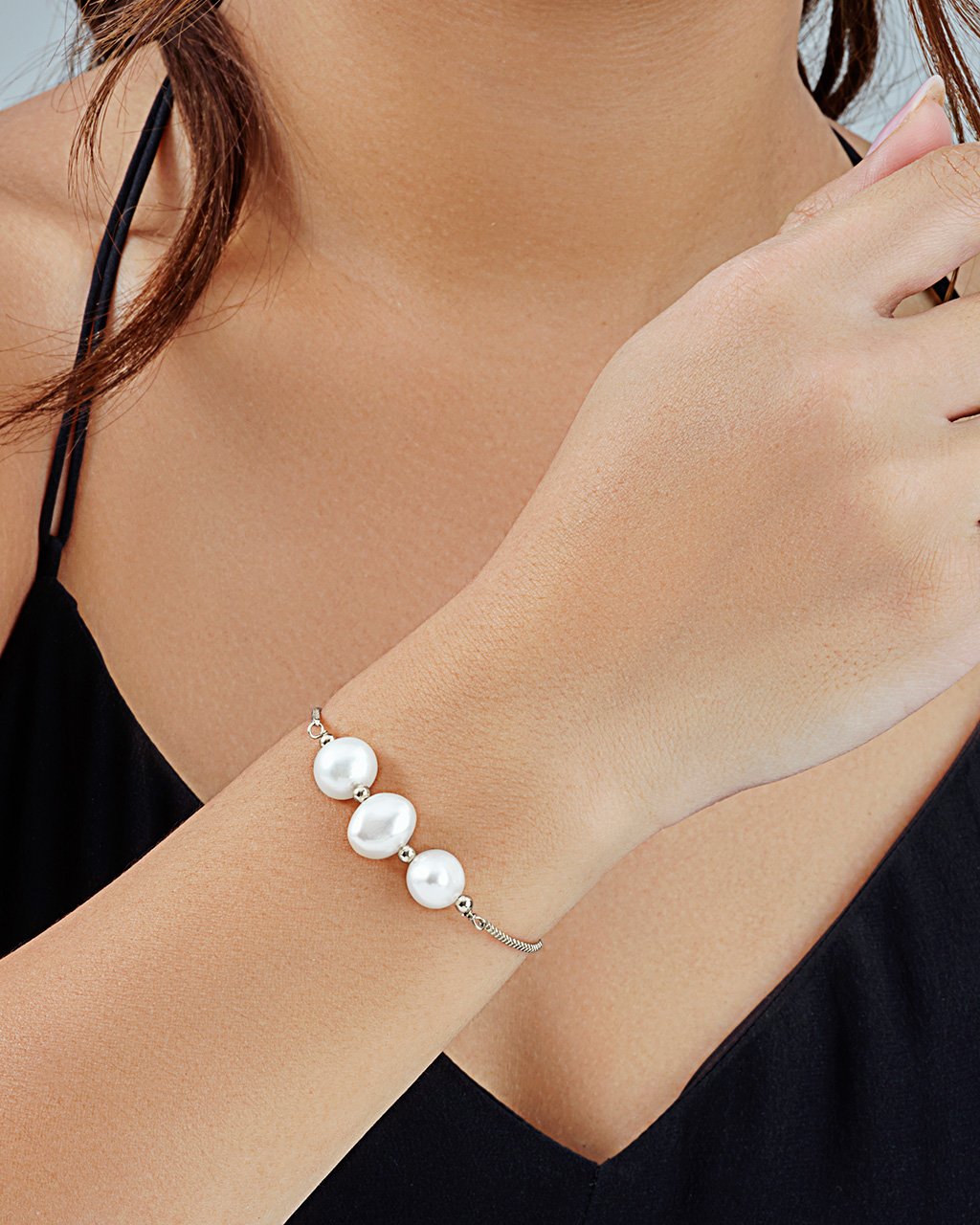 Triple Pearl Bracelet