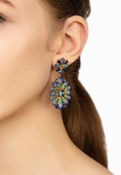 Babylon Flower Drop Earrings