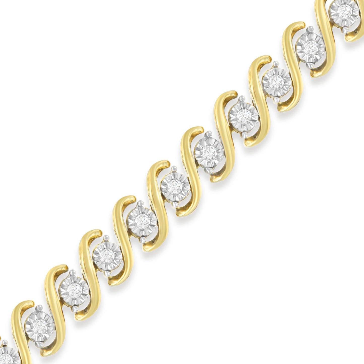 Jacqueline Round-Cut Diamond Bracelet