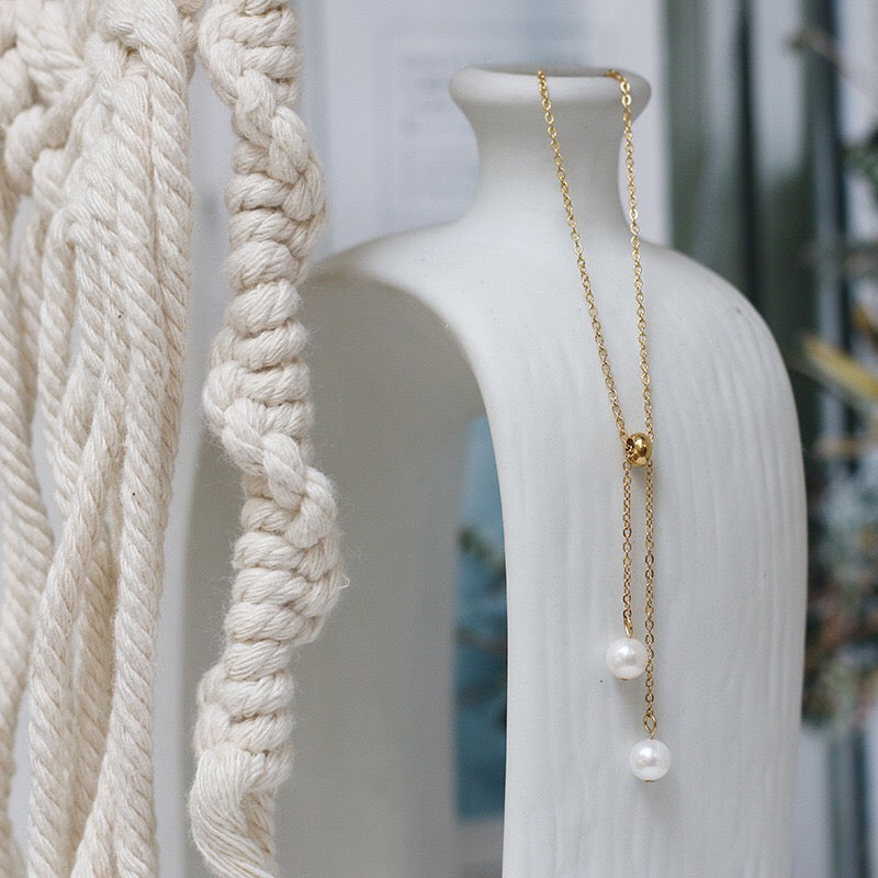 Pearl Drop Necklace