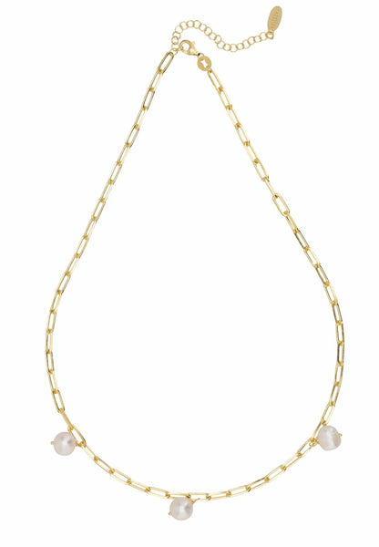 Amelia Three Pearl Necklace