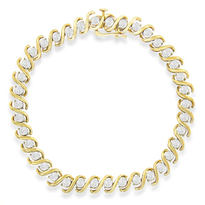 Jacqueline Round-Cut Diamond Bracelet