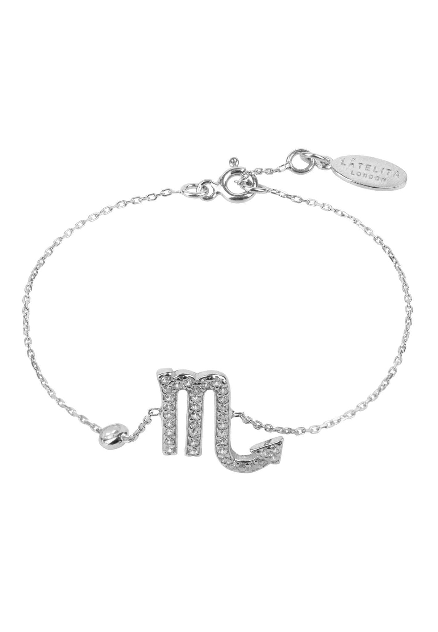 Scorpio Zodiac Pendant Bracelet