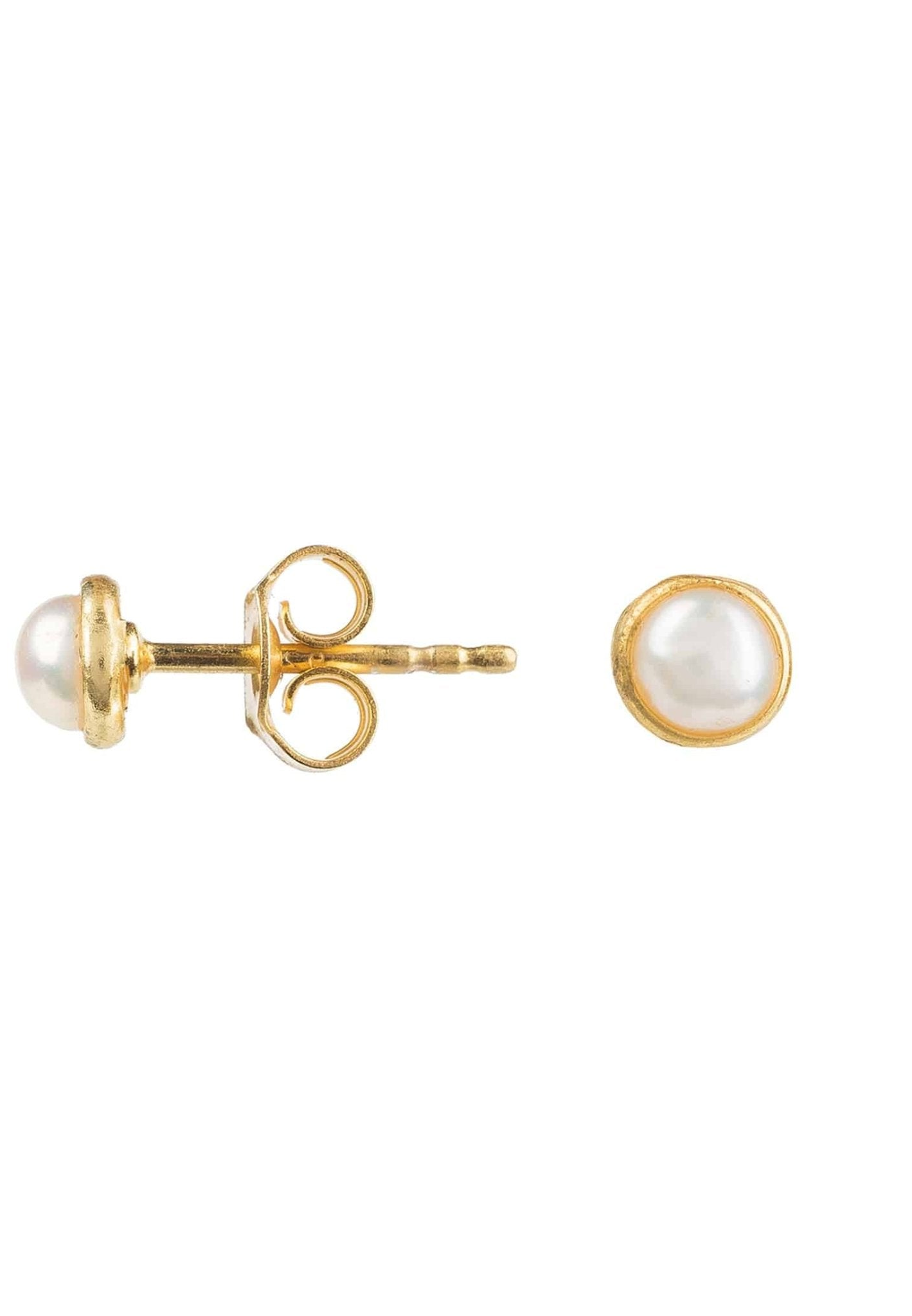 Petite Pearl Stud Earrings