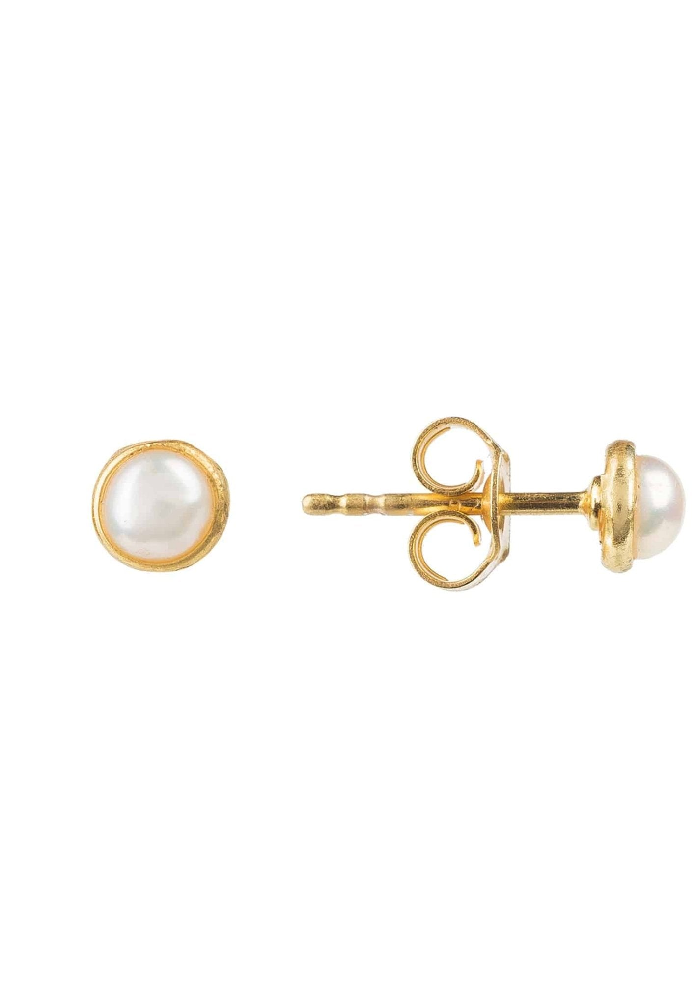 Petite Pearl Stud Earrings