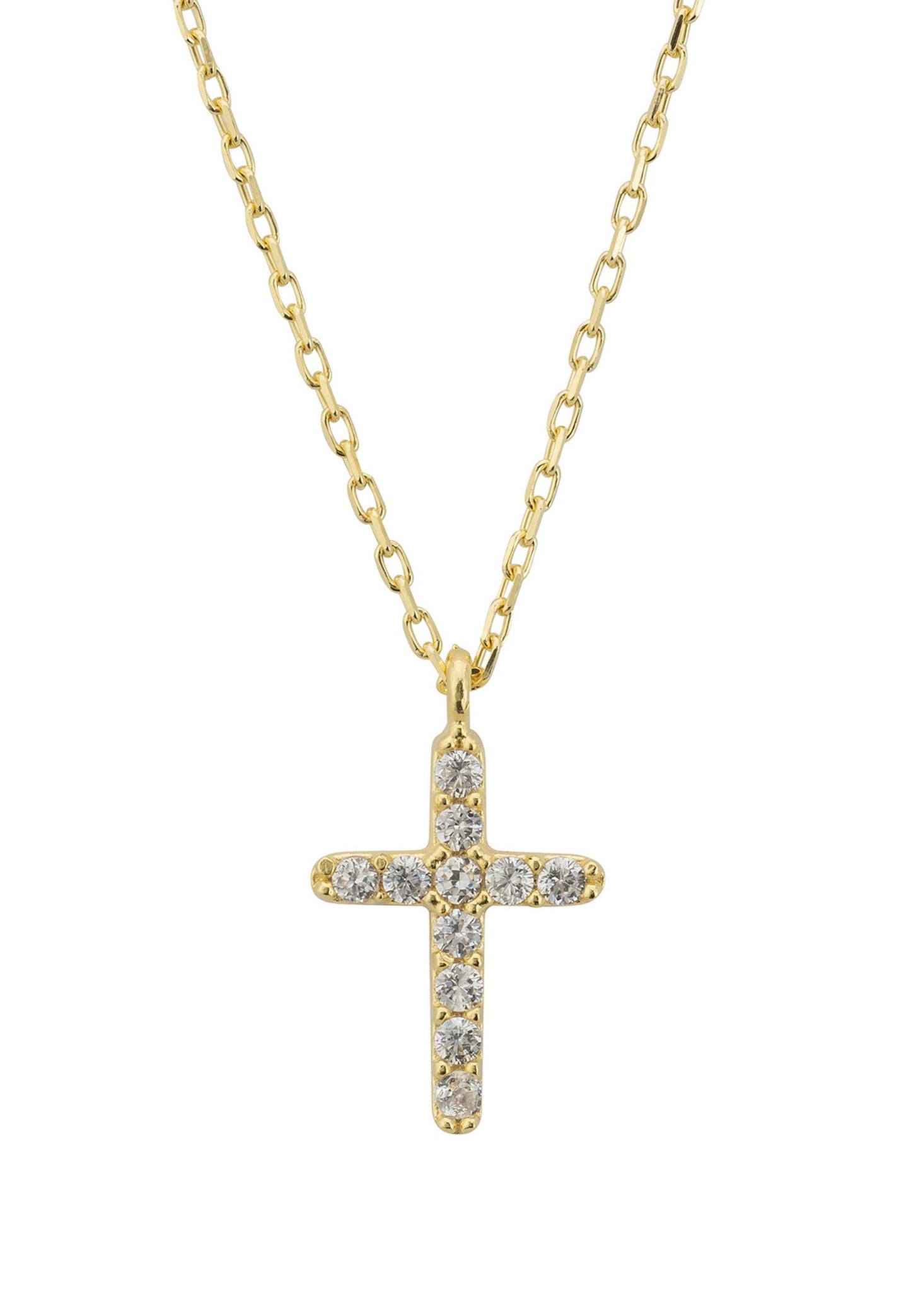 Divine Cross Pendant Necklace