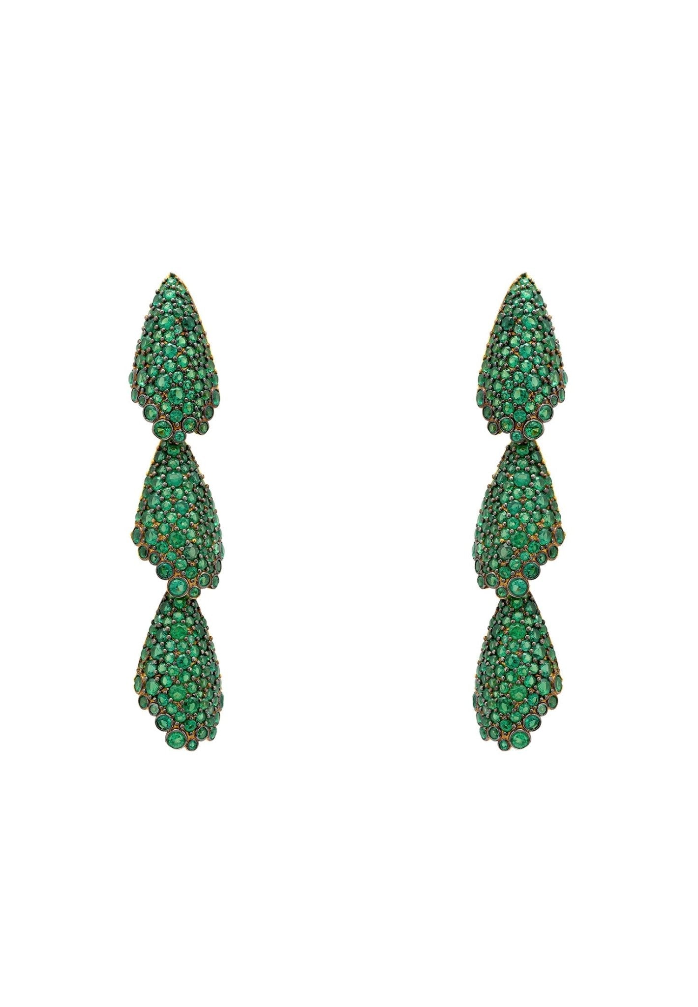 Arabelle Emerald Green Drops