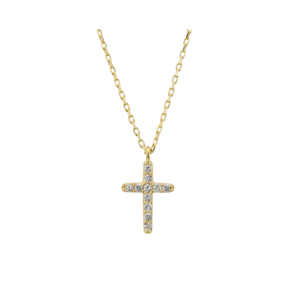 Divine Cross Pendant Necklace