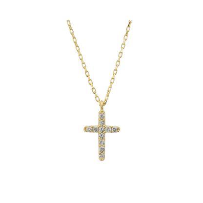 Divine Cross Pendant Necklace