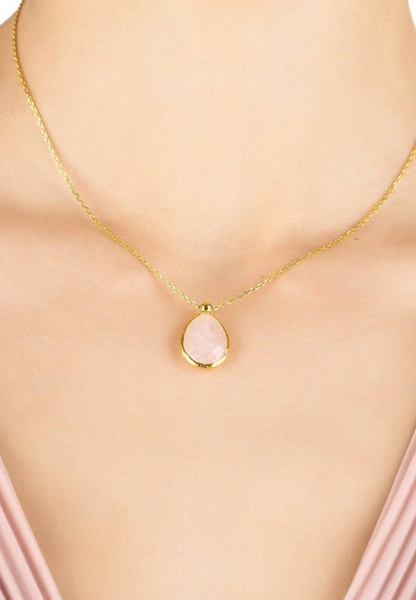 Rose Quartz Glow Necklace