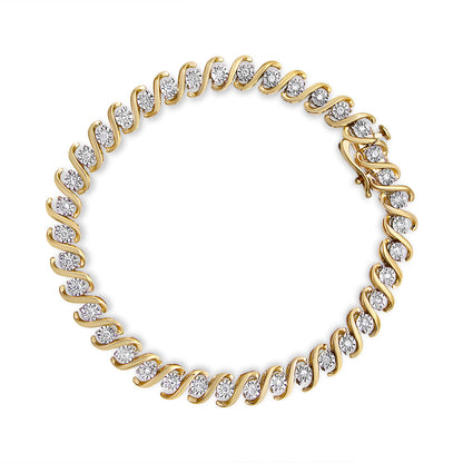 Jacqueline Round-Cut Diamond Bracelet