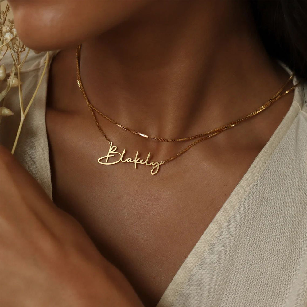 Custom Name Necklace Personalized Jewelry
