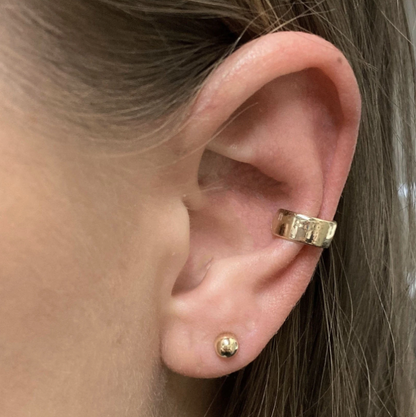 Solid Gold Ear Cuff