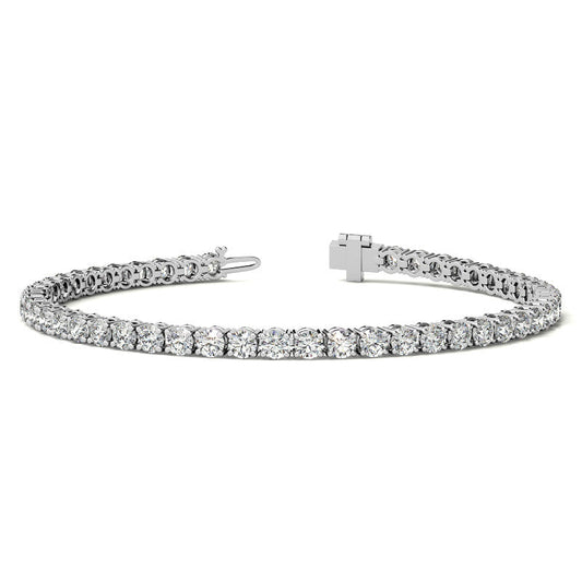 6ctw Created Moissanite Tennis Bracelet 14K Gold