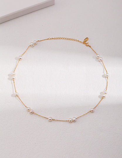 Dainty Freshwater Pearl Choker