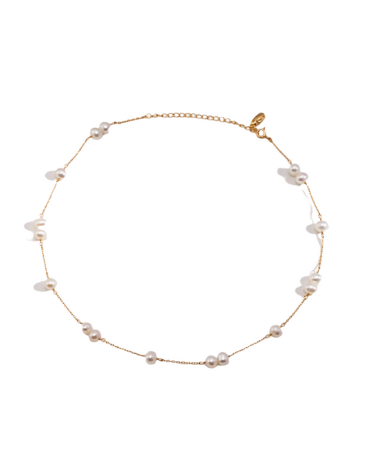 Dainty Freshwater Pearl Choker