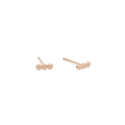 Gold Bar Stud Earrings - Simple and elegant design