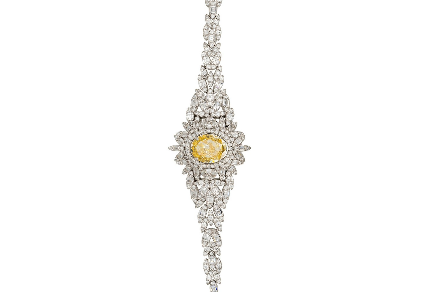 Arabesque Splendor Bracelet Yellow Topaz