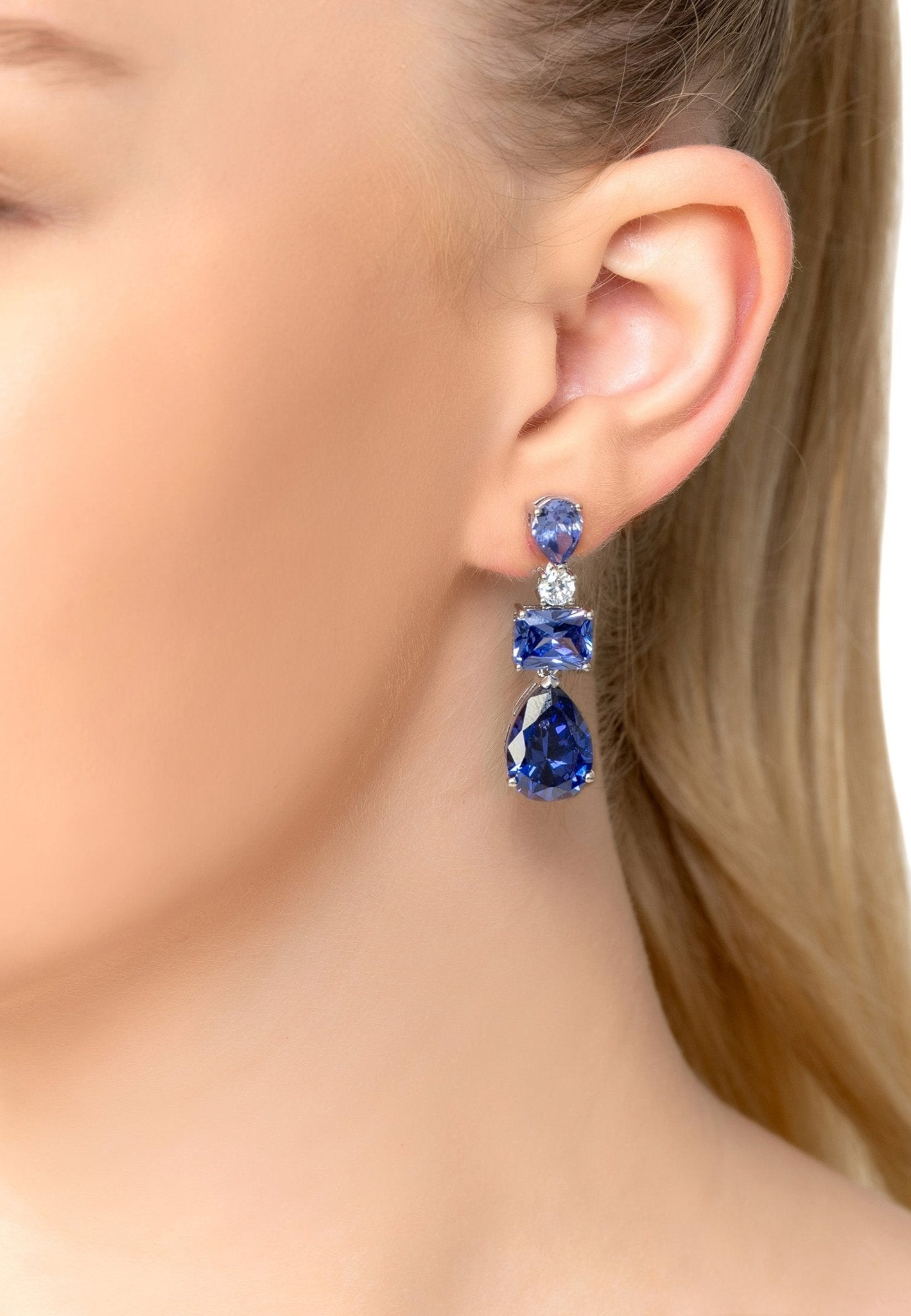 Tanzanite Drop Earrings