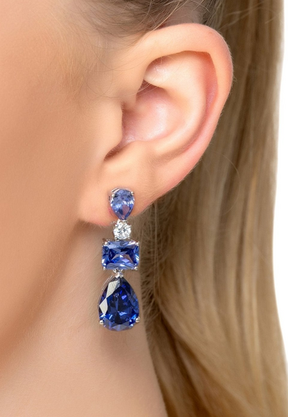 Tanzanite Drop Earrings