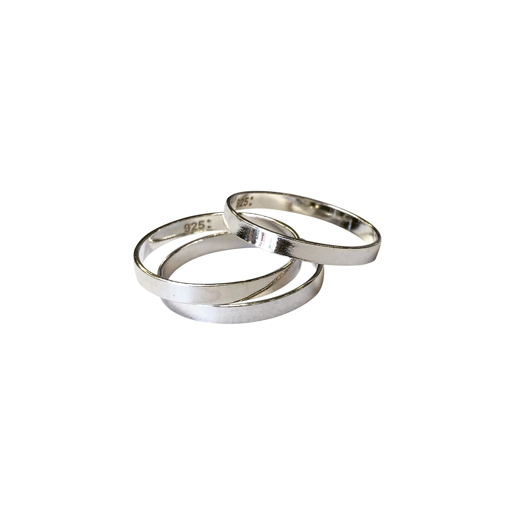 everyday essentials silver stacking ring