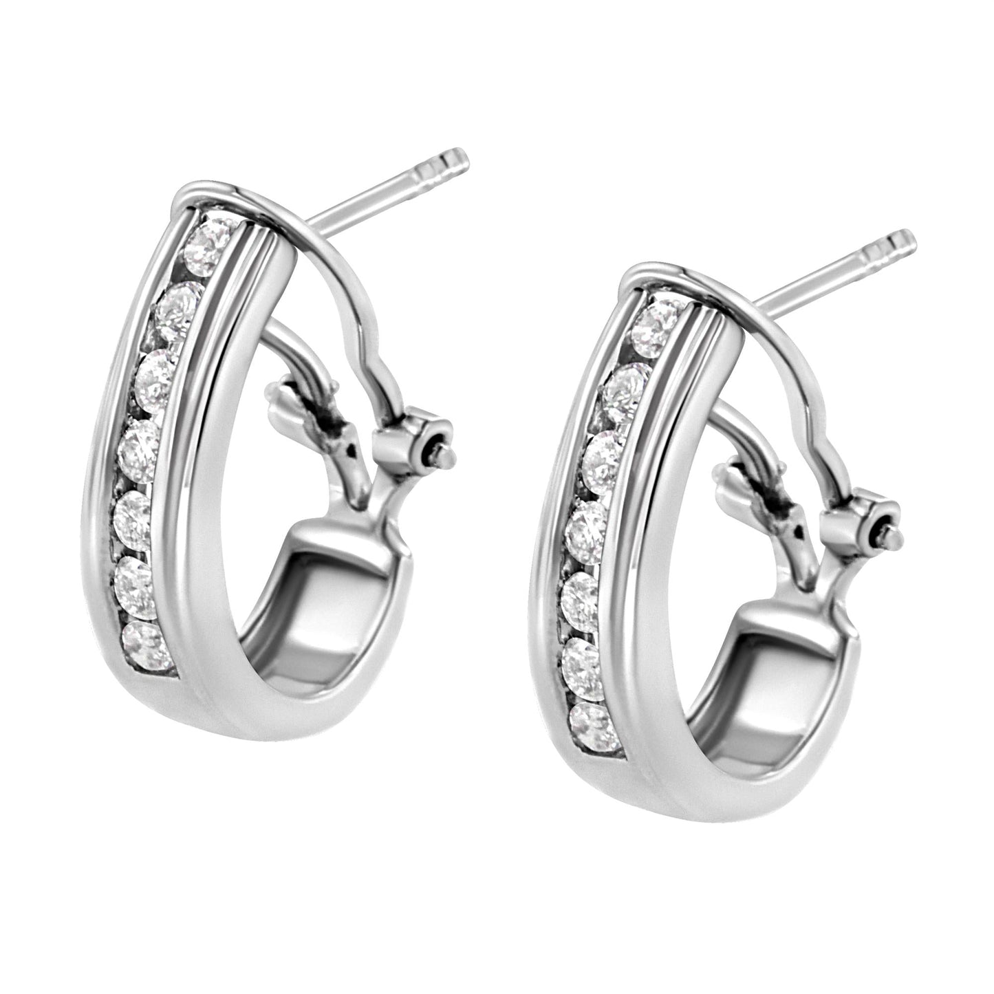 Huggy Hoop Lab Grown Diamond Earrings