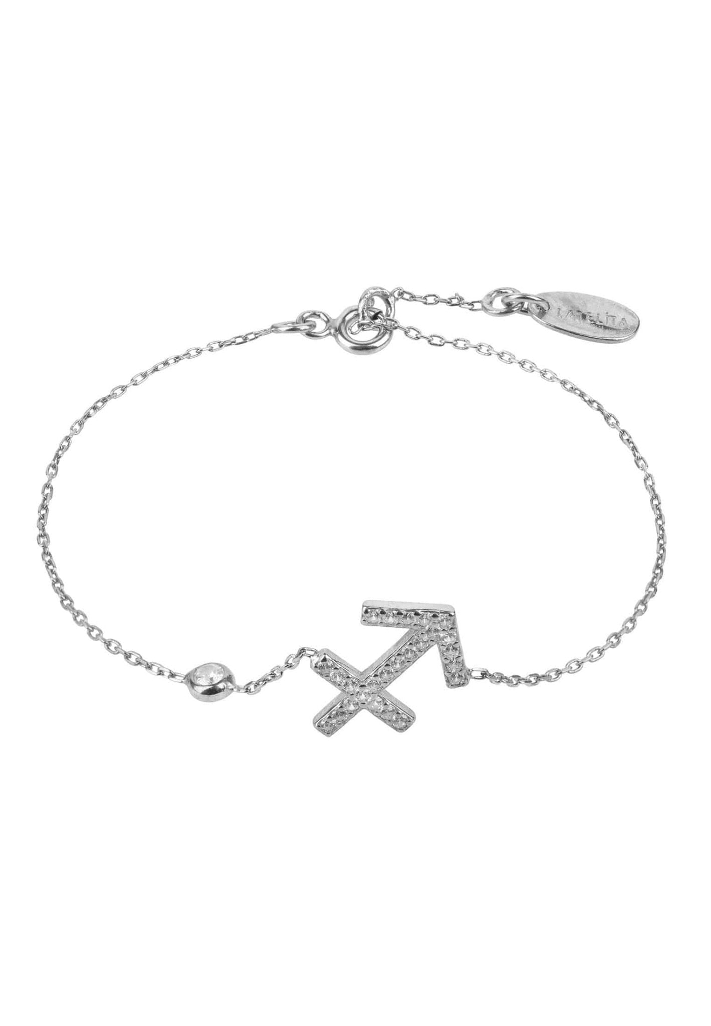 Sagittarius Zodiac Pendant Bracelet