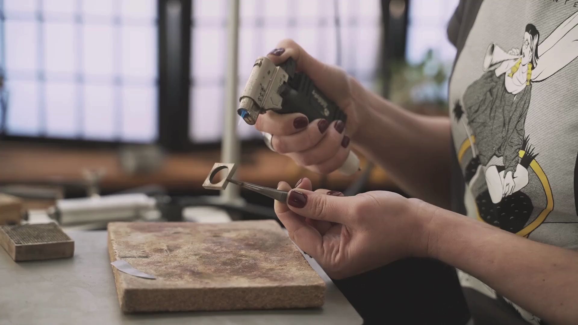 Load video: artisan made jewelry